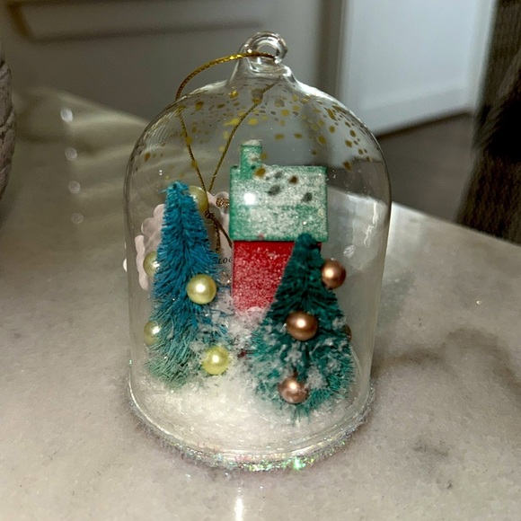 Anthropologie Home For The Holidays Monogram Initial T Ornament New With Tags - Picture 4 of 5